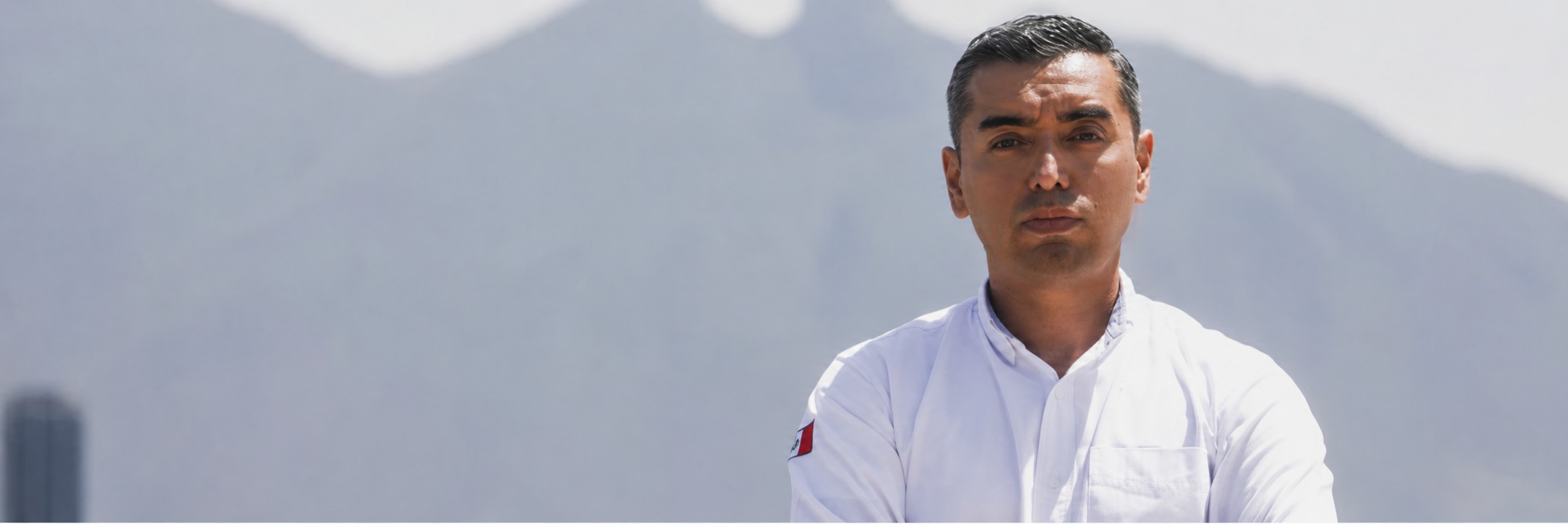 Retrato de Carlos Leal en Monterrey